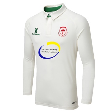 Colton Cricket Club Ergo Long Sleeve Playing Shirt Centenary Crest